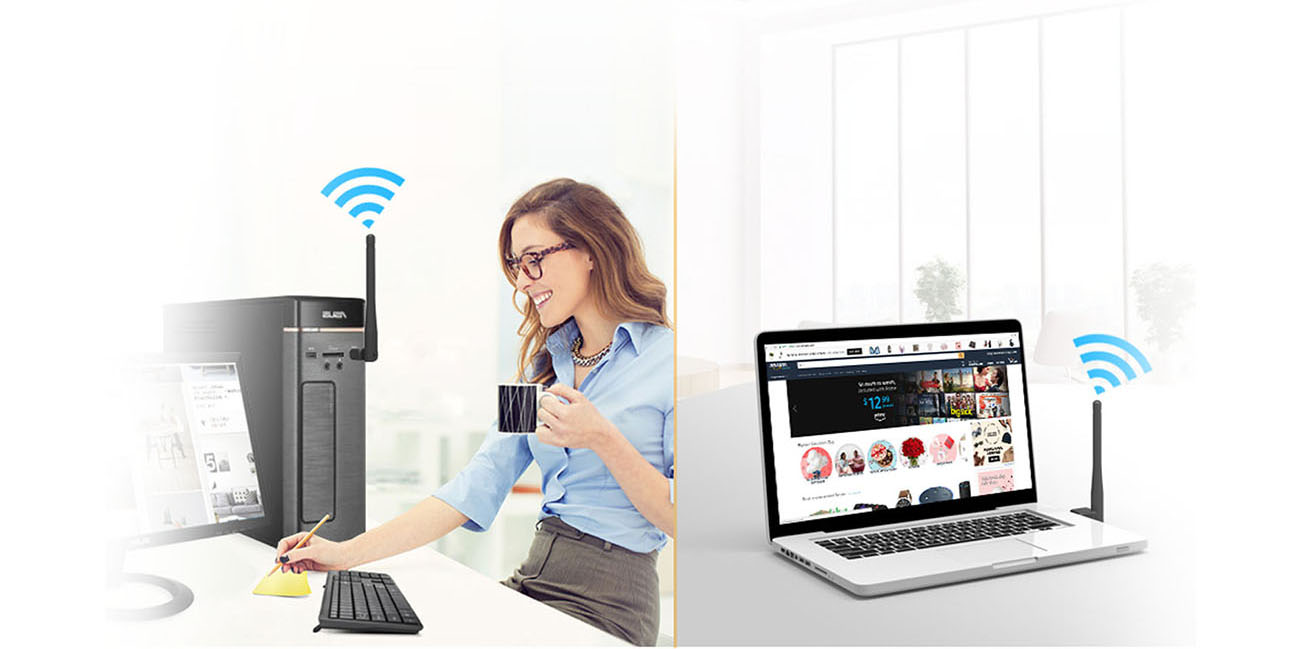 Wavlink AC600 USB Wi-Fi Adapter WL-WN681AE